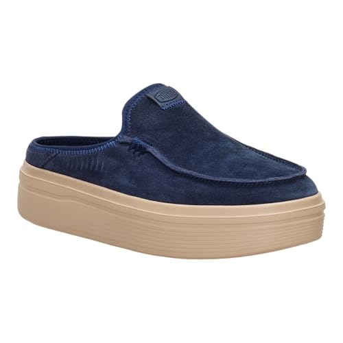 Image of HEYDUDE Women's Austin Lift Platform Mule | Casual Slip-On Shoes | Lightweight, Comfortable, Stylish Everyday Footwear