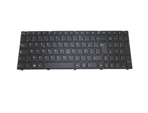MEDION AKOYA E6436 MD61100 MD61150 MD61300 MD61600 MD60550 MD61186 MD62200用ノートパソコンキーボード ブラック フレーム付き Nordic NE(French FR)