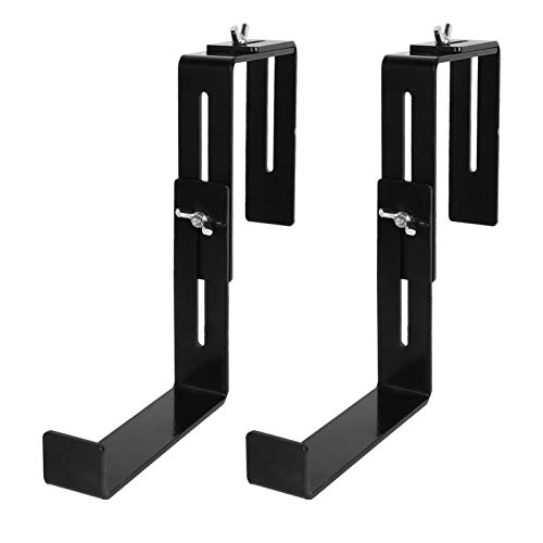 DOITOOL Rail Planter Box Bracket Window Flower Box Bracket Holder for Balcony Fence