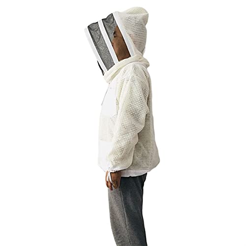 YZLP Imkerhandschuhe 1 Stück belüfteter Imkeranzug für Imkerprodukte, Bienen-Eep-Ausrüstung, Bienenkleidung, Jacke… – Bild 4