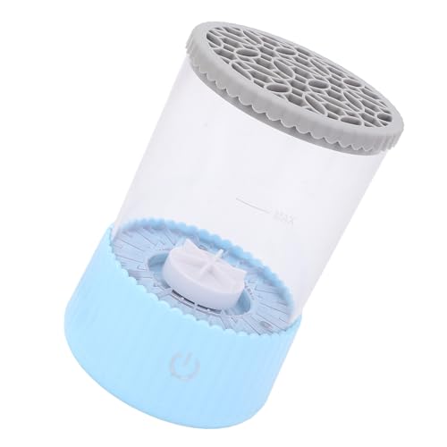 Limpador de Pincel de Maquiagem Elétrico, Secador de Pincel de Maquiagem 2 Em 1 para Pincéis e Espon