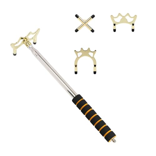 UNTERING Palo profesional para puente de piscina, altura ajustable y ángulos, herramienta para varios niveles de habilidad y entorno, accesorios de altura ajustable