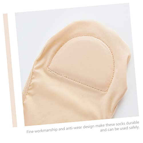 NOLITOY 6pairs Breathable Half Socks for Women Heel Sling Design Comfortable Forefoot Socks for Running Canvas and Shoes Durable and Wear-Resistant4