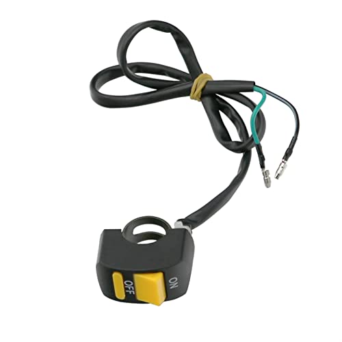 LZQPEARL Commutateurs de Moto Connecteur Interrupteurs de Guidon ALLUMÉ ÉTEINT Bouton Bouton Bouton Bouton Bouton Bouton Moto Accessoire (Color : A) Cover