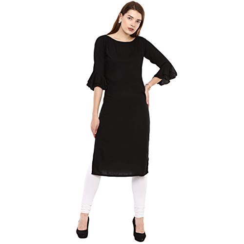 Image of Veera Paridhaan Women's Rayon Straight Kurti