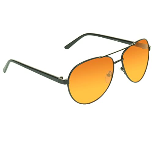 Image of proSPORT Blue Light Blocker Glasses Sleep Better Computer Screen Orange Amber