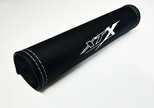Coussin de barre transversale Yamaha XT660X avec logo blanc pour moto - 2