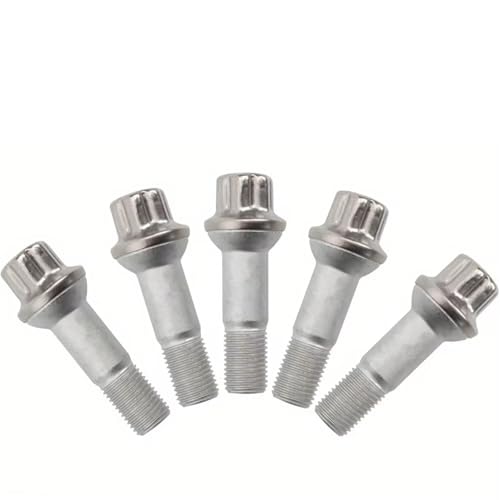 Tornillos de rueda de 14mm x 1.5 para GLK X204 set de 20 pernos A0009905407 4