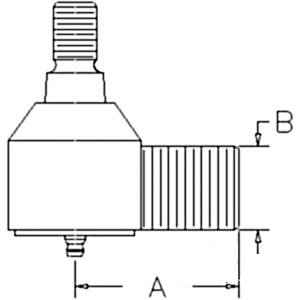 Compatible with Ford New Holland Tractor Cylinder End LH Part No: A-E7NN3N981AA, SW04122, 83983437