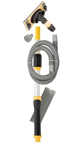 Hyde Tools 09175 Drywall Vacuum Sander, SILVER ,GRAY, With Pole