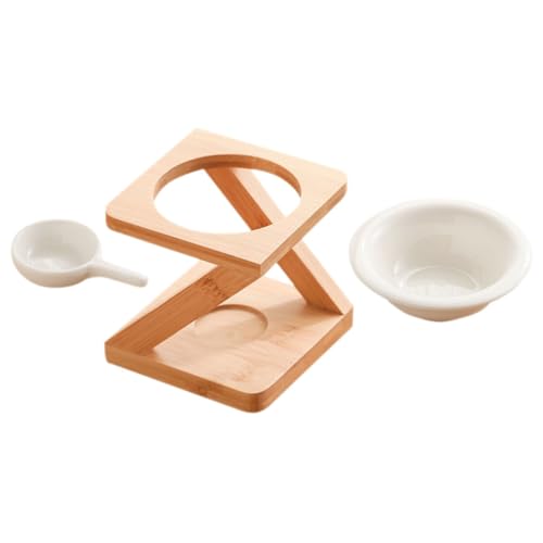 FIXOSHEE Esencial de con Soporte para Vela Tealight Quemador Aromaterapia Multifuncional para Hogar y Yoga Decoración y Difusor Ambiental