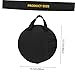 FRCOLOR Thickened Gong Storage Bag Portable Cymbal Protective Holder Strap Multipurpose Oxford Cloth Organizer for Safe Transport