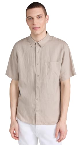 Chemise en lin homme Vince manches courtes pour éviter la chaleur