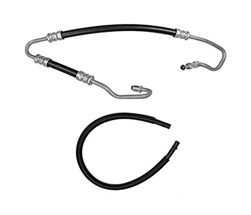 Power Steering Pressure & Return Hose Replacement Part For 99-04 Jeep Grand Cherokee 4.0L 2Pc