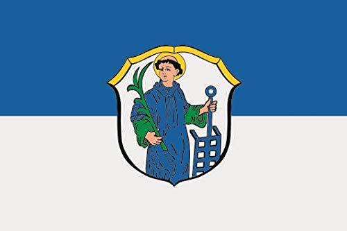 Drapeau Zell am Main 150x250 pavillon de qualité supérieure en tissu résistant