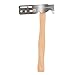 Magnet Roofing Hatchet, Handy Magnet Roofing Hammer Tool with Sliding Gauge Utility Knife Nail Claw for Quick Installation of Roofing Nails and Felt Caps