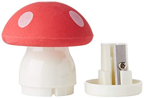 Legami MUS0012 Radiergummi mit Spitzer Magic Mushroom Red, S