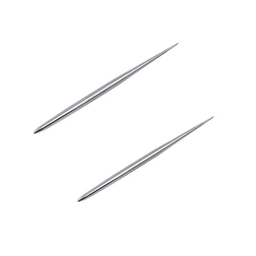Stainless Steel Needles Detail Tool for Pottery Modeling Carving Clay Sculpture Ceramics Tools Pack of 2