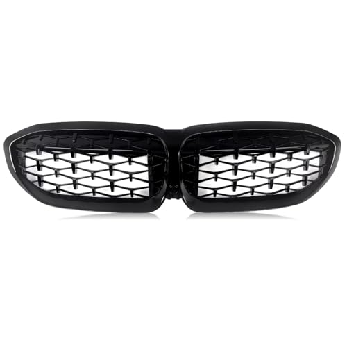 Calandre Avant Style Diamant Noir Brillant pour Remplacer Grille BMW G20 G21