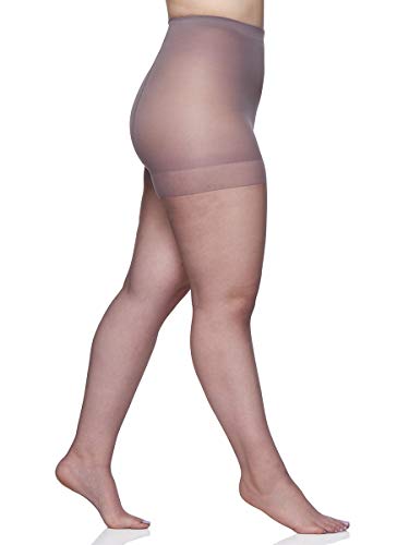 Image of Berkshire 4411 Women's Ultra Sheer Control Top Pantyhose - Made in USA - 15 Denier Sandalfoot Nylon & Spandex Tights