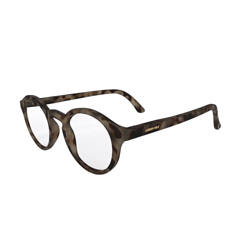 Image of LONDON MOLE Graduate blue light glasses | Round panto-style blue blockers | Anti-eyestrain | Unisex | Spring Hinges