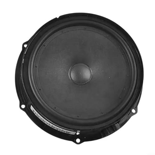 EpheyFIF Altavoz woofer delantero y trasero, 5N0035454B 5N0035453C, compatible con Tiguan 2009-2019, pieza de repuesto de audio interior de coche ABS negro (trasero)