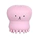 Produktbild Octopus Foaming Bottle Silikonwaschbürste Gesichtsreiniger Sprudler Badewaschbürste Sprudler Peeling Reinigungsbürste (pink) DEjasnyfall
