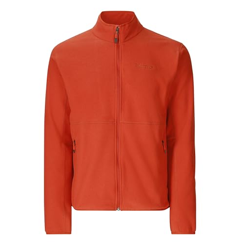 Image of MARMOT Men's Rocklin Full-Zip Jacket - Classic, Warm, Lightweight 100-Weight Fleece Layer