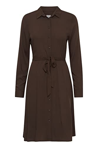 ICHI IHMAIN DR Damen Freizeitkleid Kleid 100%...