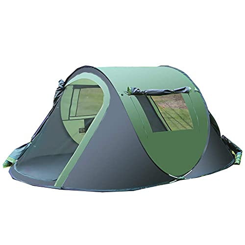 Tente de camping automatique 3-4 places contre la pluie pour une randonnee