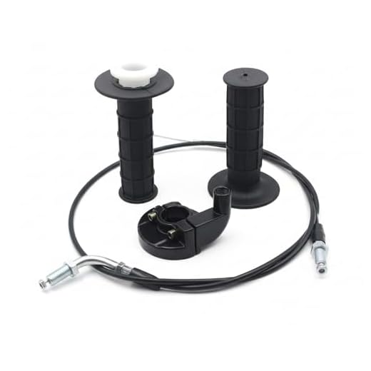 Throttle Handle and Grip Cable Compatible with Baja Mini Bike ATV/ATC Dirt Mb165 Mb200 5.5/6.5hp 196cc 200cc Doodlebug Bike (50 Inch)
