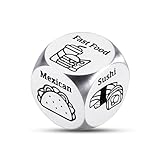 GGOJAGST Husband Valentines Gifts from Wife Wedding Registry Ideas Practical Gifts for Wife Date Night Food Dice Couples Adults
