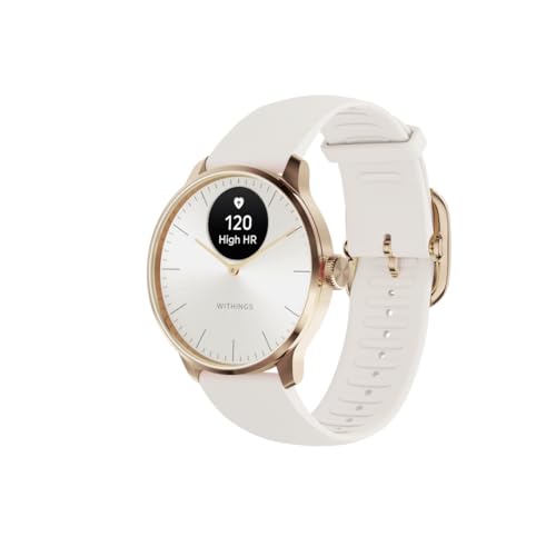Withings ScanWatch Light- Montre connectée Femme Homme de santé, alertes de santé...