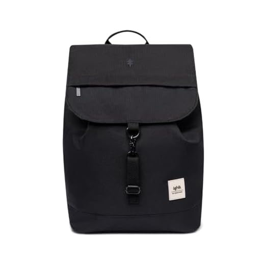 Lefrik - Mochila Mujer Casual Cierre Metal, Práctica y Segura - Tejido 100% Reciclado - Eco Friendly - Para tu Día a Día o descubrir nuevas ciudades - 19L - Color Metal Black