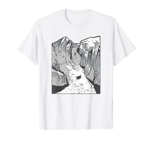 Esquí montaña esquí persona nieve deporte extremo diversión naturaleza camiseta