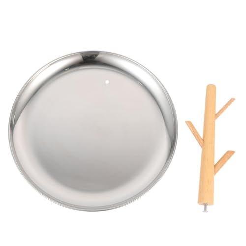 IMIKEYA Plato De Joyería Bandeja Para Joyas Decorativo Para Escritorio Muy Resistente