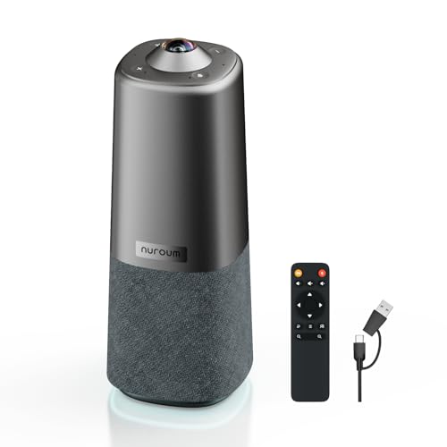 Amazon.co.jp: Nuroum 360 Pro ウェブカメラ web会議用 360°カメラ