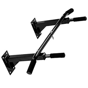 Zoluko Pull Up Bar Wandmontage – 150kg Draagkracht – Incl. E-boek – Zwart