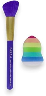 F.A.R.A.H Esponja de reloj de arena arcoíris ...