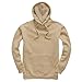 Price comparison product image New Spirit Original Mens, Womens Unisex Soft Fleece Hoodie - Drawstrings and Pouch Pocket - Comfy, Cozy Hooded Sweatshirt - Perfect for Casual, Work Wear, Gym - 80% Cotton 20% Polyester BEI M BEIGE