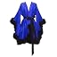 Royal Blue+black