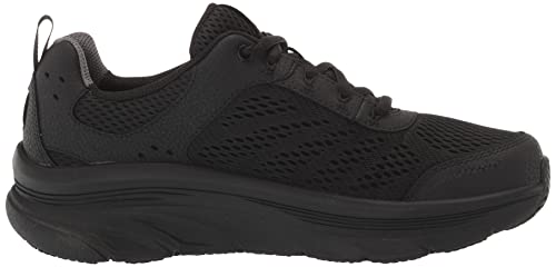 Skechers Men's Oswah Food Service Shoe, Black, 7 Wide #TOP5
