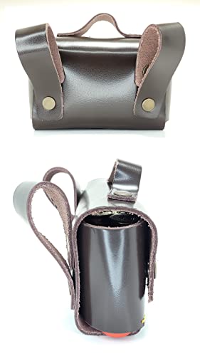Shotgun Shell Pouch - Leather Shell Holder - Rifle Shotshell Bag - Ammunition Reload Molle Storage - Waist Ammo Cartridge Case - Bullet Carrier Box - Tactical Outdoor - Hunting Accessories #TOP3