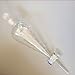 KimLab 500ml Graduated Conical Separatory Funnel,with Glass Stopcock and Glass Stopper