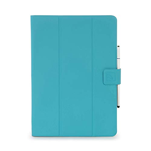 Tucano TAB-FAP10-Z Facile Plus, Universelles Case fĂĽr 10 Zoll Tablets mit Standfunktion, Hellblau