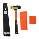 FOYTOKI Heavy Duty Flooring Installation Kit with Pull Bar Tapping Block and Spacers for Laminate and Hardwood Floors Professional Tools for Efficient Home Use