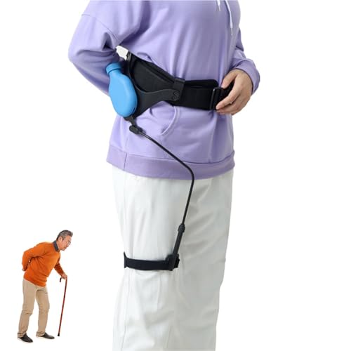 SLLSAGE Herramienta de Entrenamiento para Caminar, Dispositivo portátil para práctica Diaria y Actividades recreativas, Azul(Size:s,Color:Derecha)