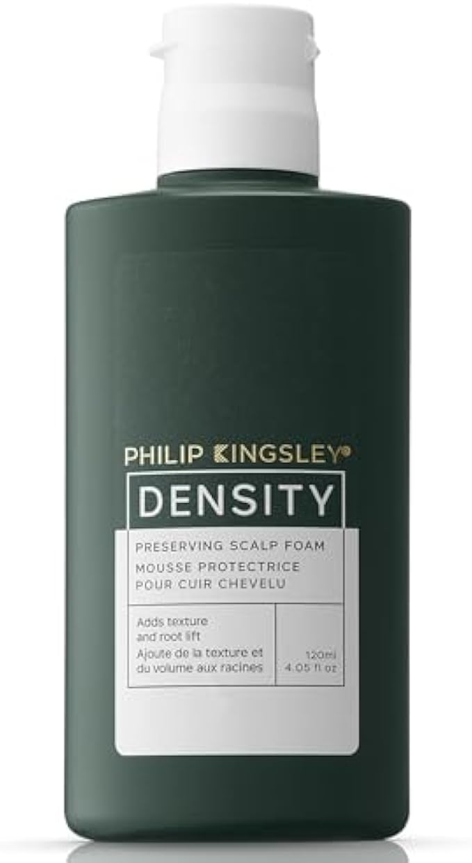 Philip Kingsley Density Preserving Scalp Foam Treatment Volumizing for Thinning Hair and Hair Loss, Fine, Flat, Thin Hair Volumizer Product, Lifting, Helps Add Texture and Lift Roots, 4.05 oz