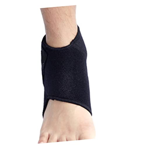Didiseaon Adjustable Ankle Compression Brace for Sports Ankle Bands Protector for Running Dance and Support Black