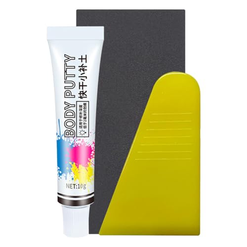 Car Body Filler Repair Kit Synthetic Resin Car Paint Filler Car Scratch Filler Putty Quick Dry Automotive Paint Chip Repair Fillerkits For Dents Deep 